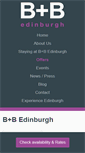 Mobile Screenshot of bb-edinburgh.com